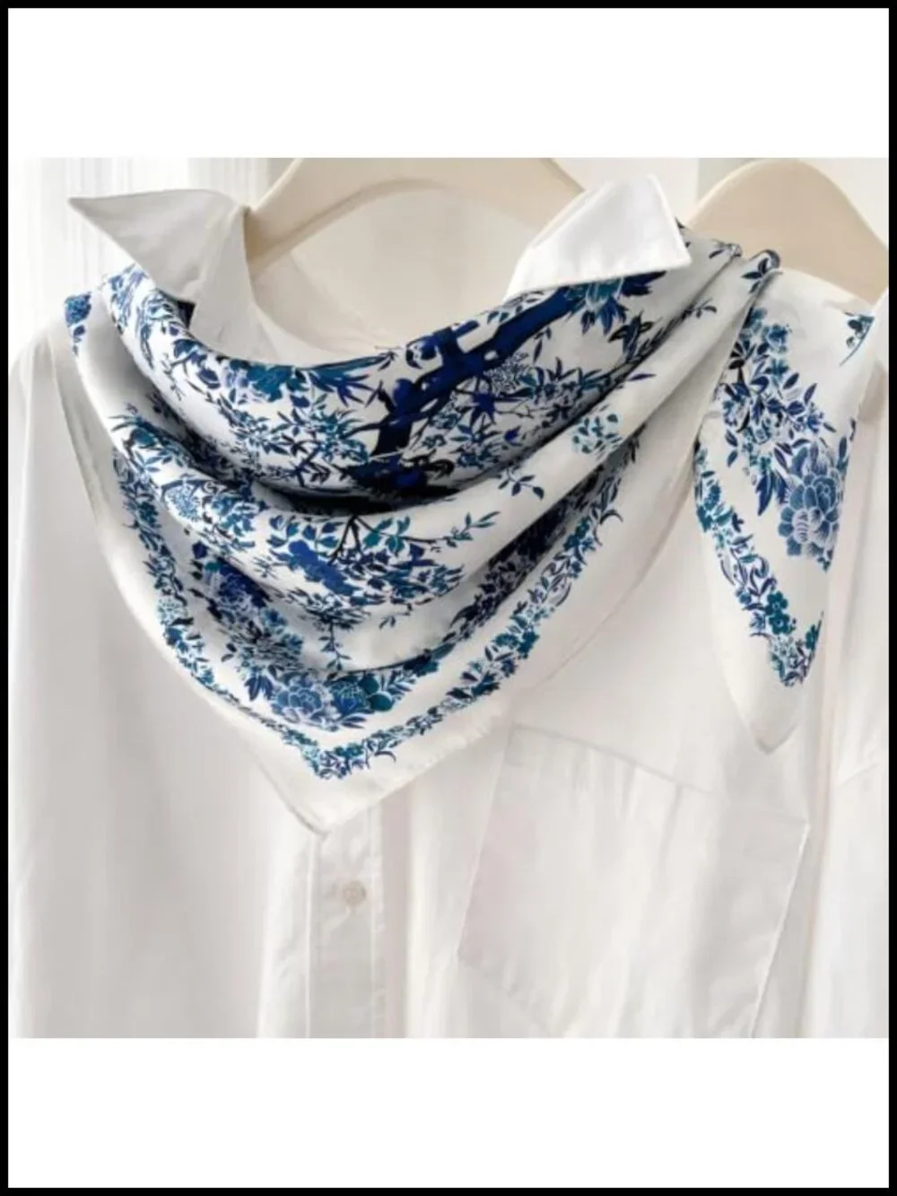 Satin Head Scarf for Women Silky Hair Scarf Square Bandana Fashion Neck Scarf